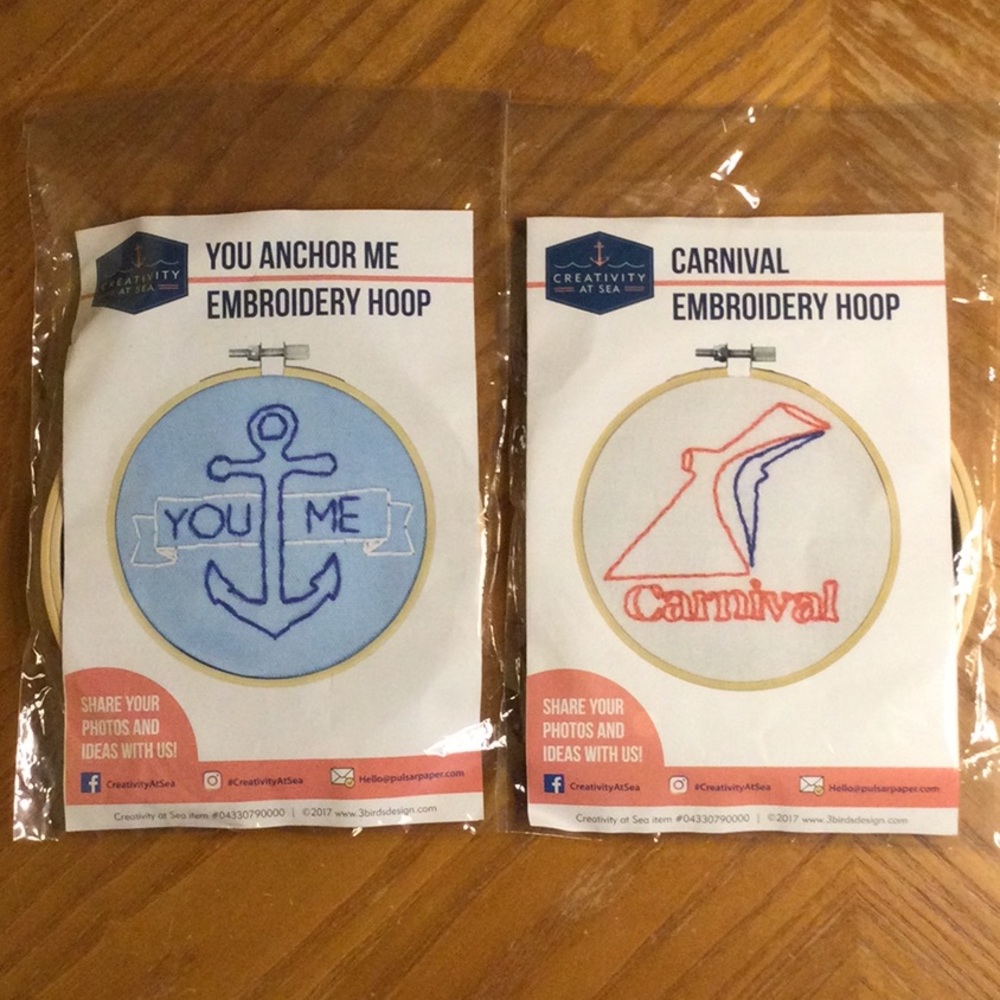 Cruising Embroidery Kits
